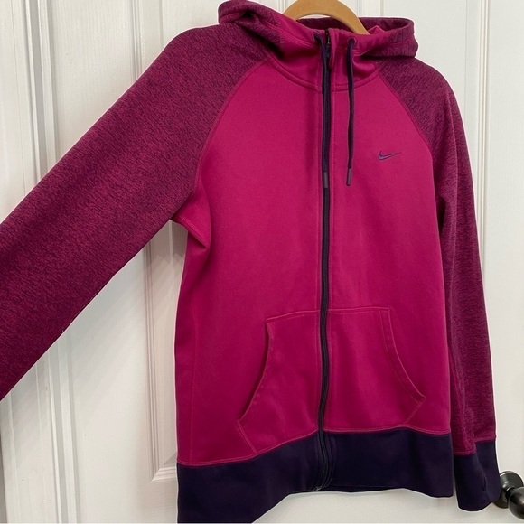 Nike Therma-Fit Zip Up Jacket Magenta Medium - Picture 4 of 16
